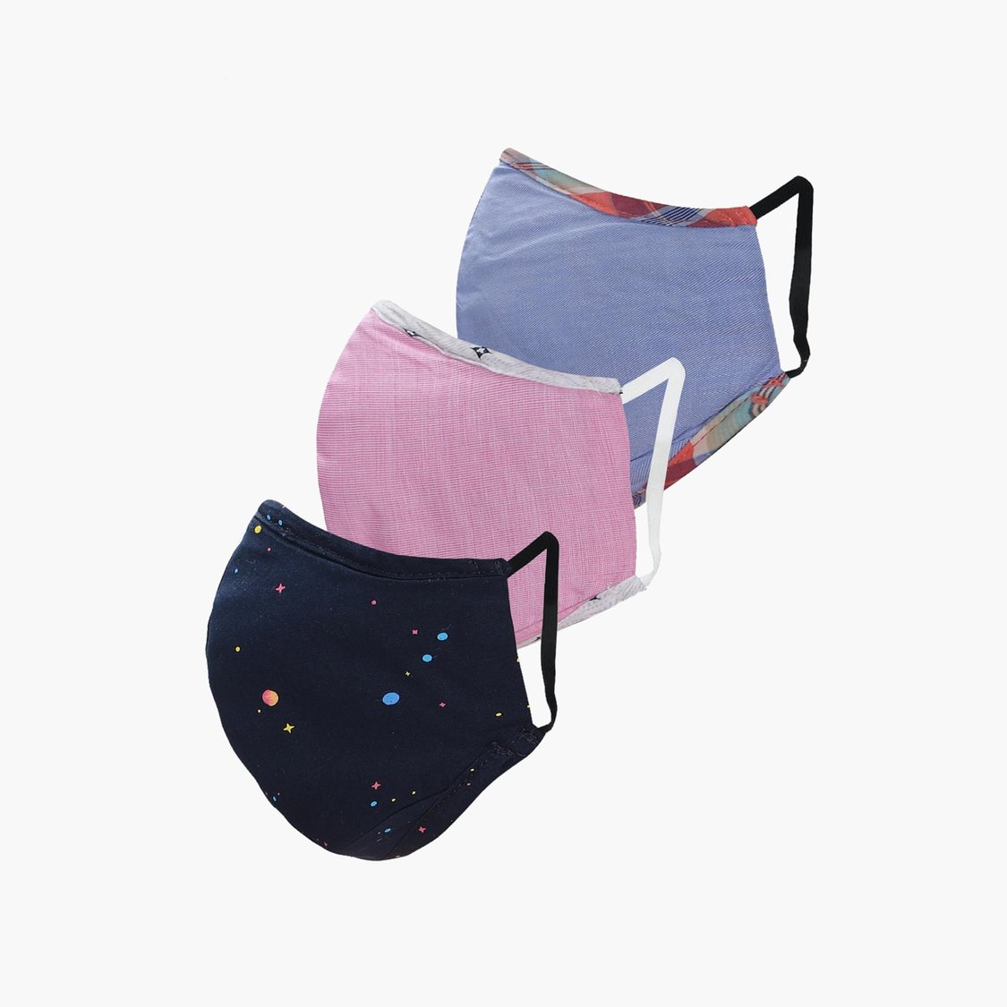 Buy PETER ENGLAND Printed 3-Layered Men Anti-Viral Face Masks