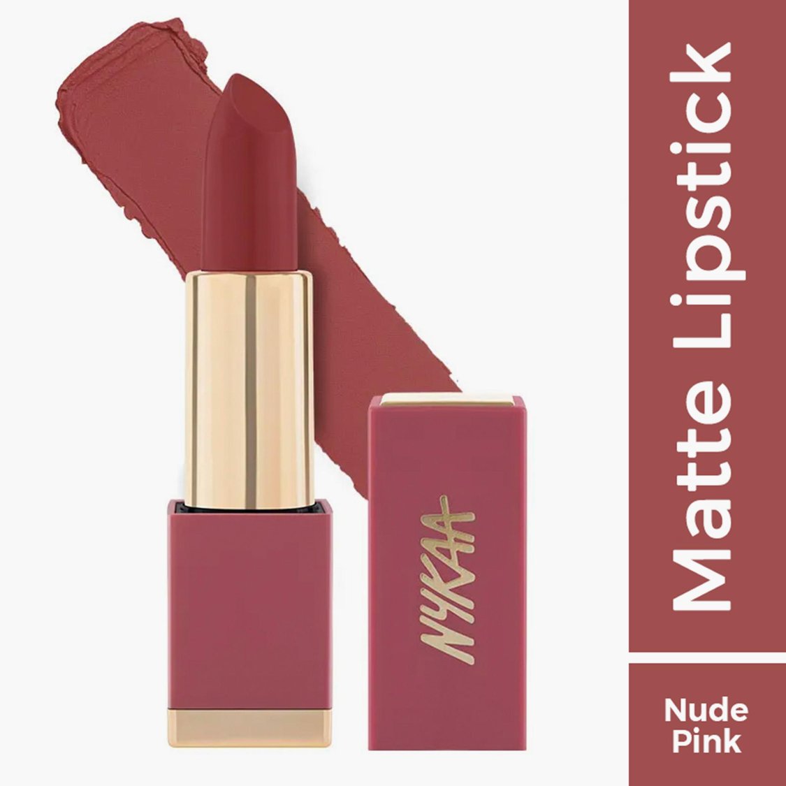 NYKAA Matte Luxe Lipstick - Vintage