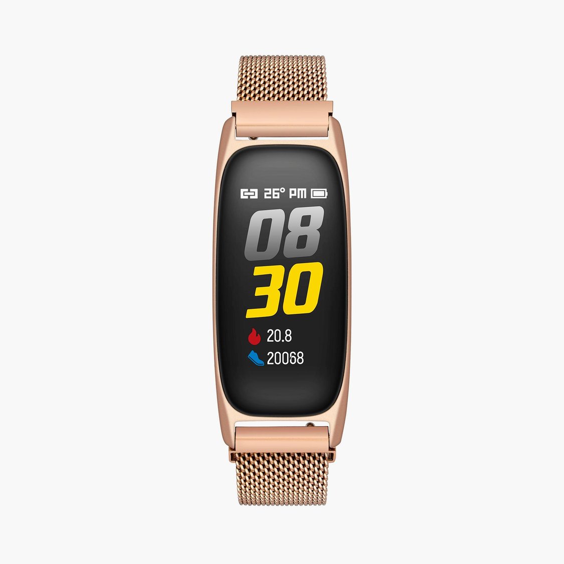 Buy TIMEX Unisex Rose-Gold Fitness Band TWTXB100T from Timex at
