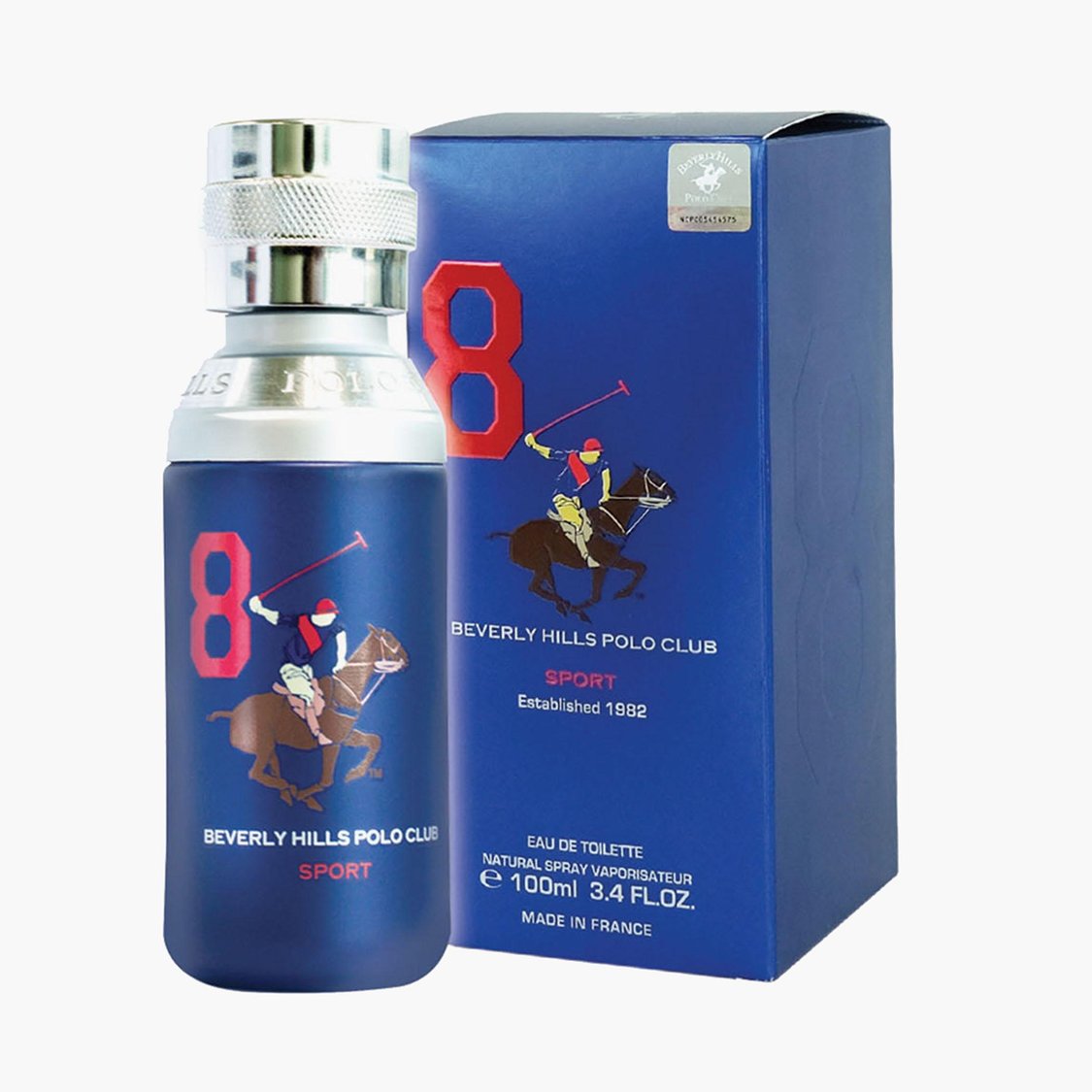 BEVERLY HILLS POLO CLUB Men Sports Eight Eau De Toilette - 100 ml