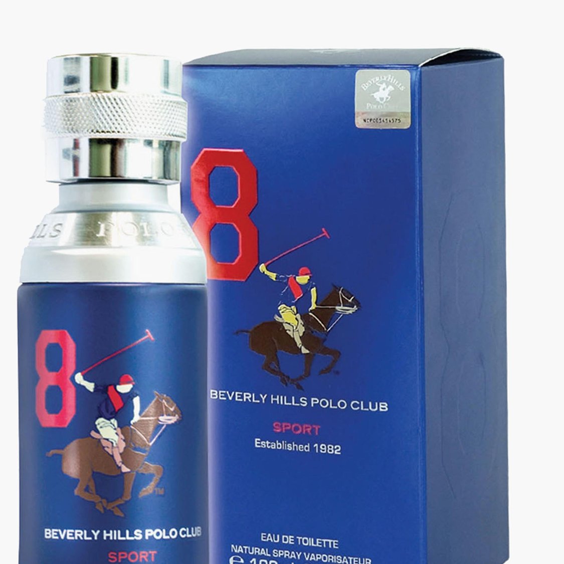 BEVERLY HILLS POLO CLUB Men Sports Eight Eau De Toilette - 100 ml