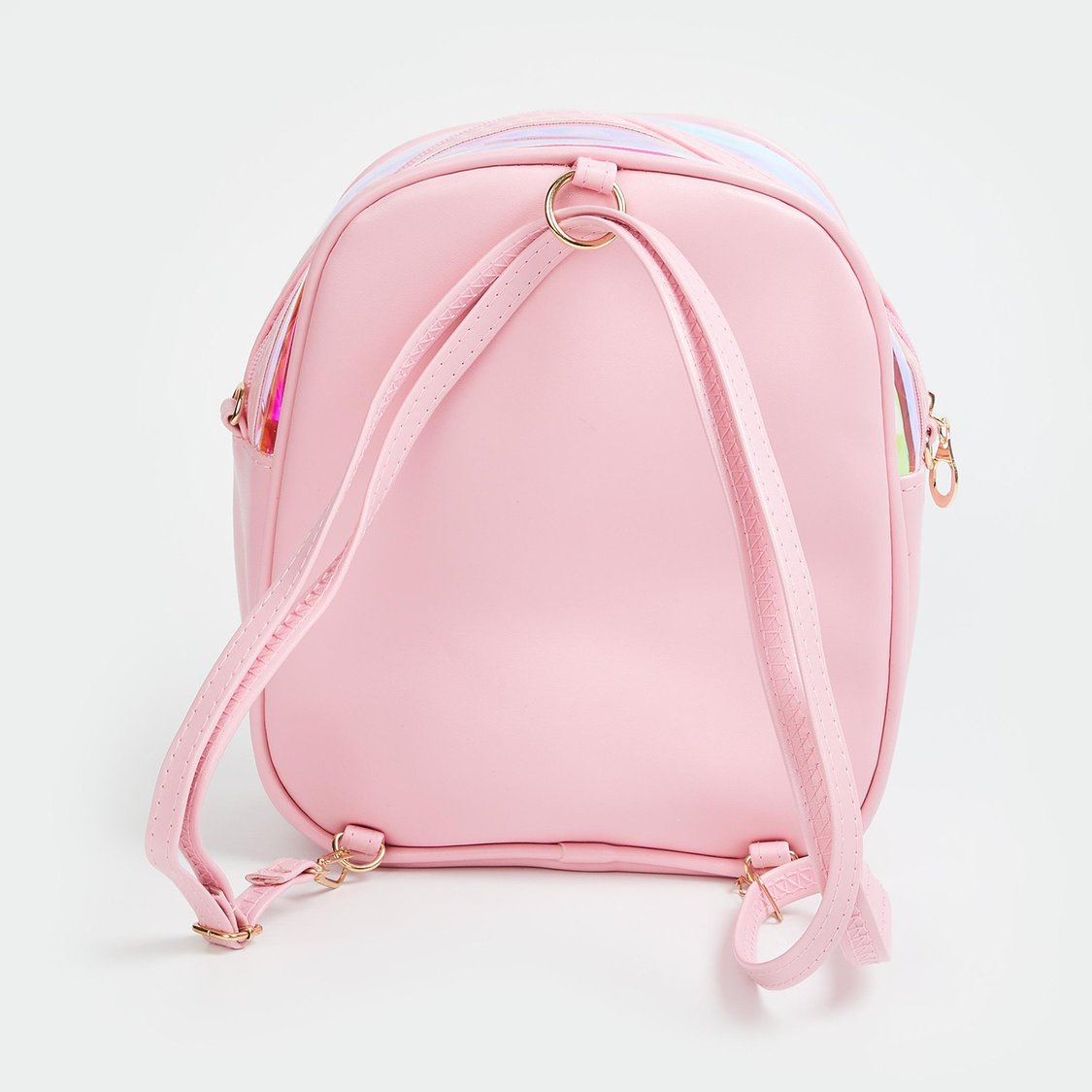 GINGER Girls Appliqued Zip-Closure Backpack