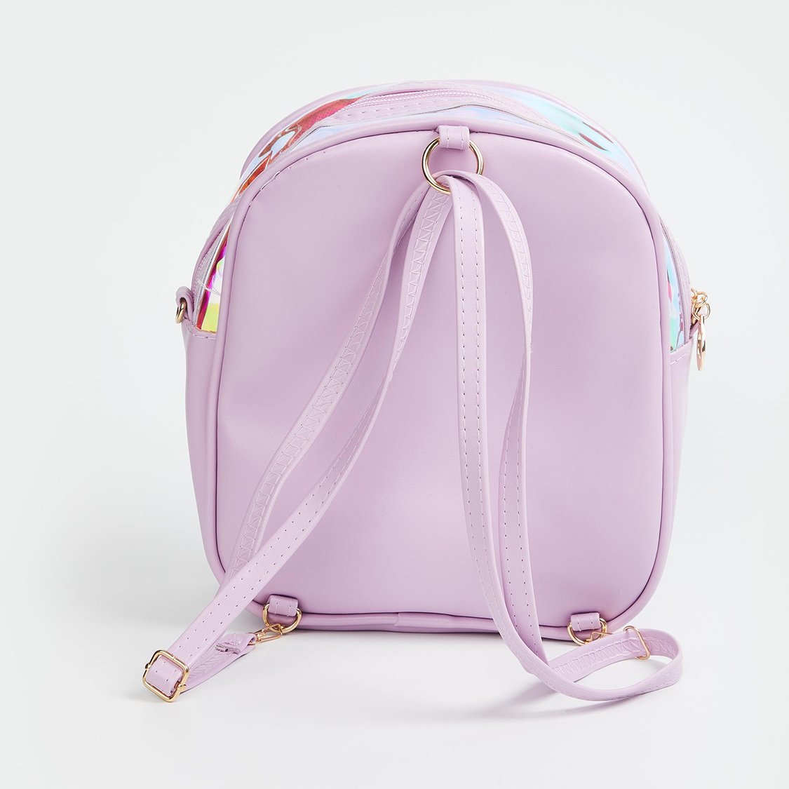 GINGER Girls Appliqued Zip-Closure Backpack