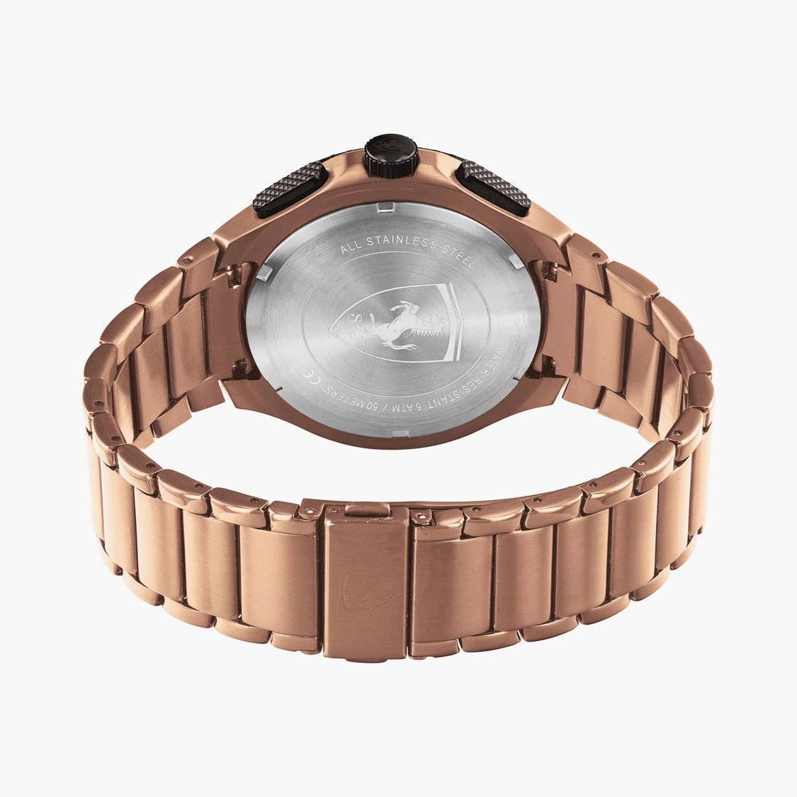 Buy SCUDERIA FERRARI Chronograph Black Round Dial Men's Watch