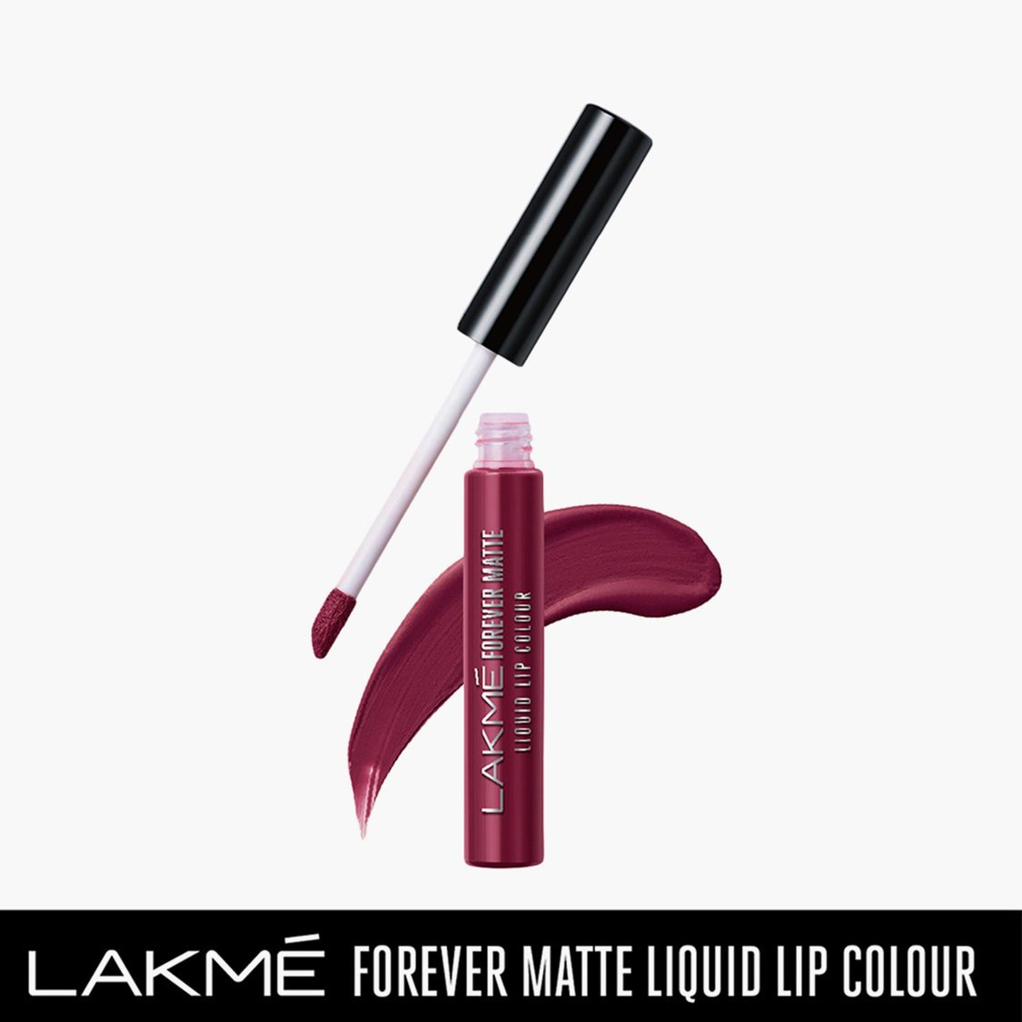LAKME Forever Matte Liquid Lip Colour - Red Wine - 5.6 ml