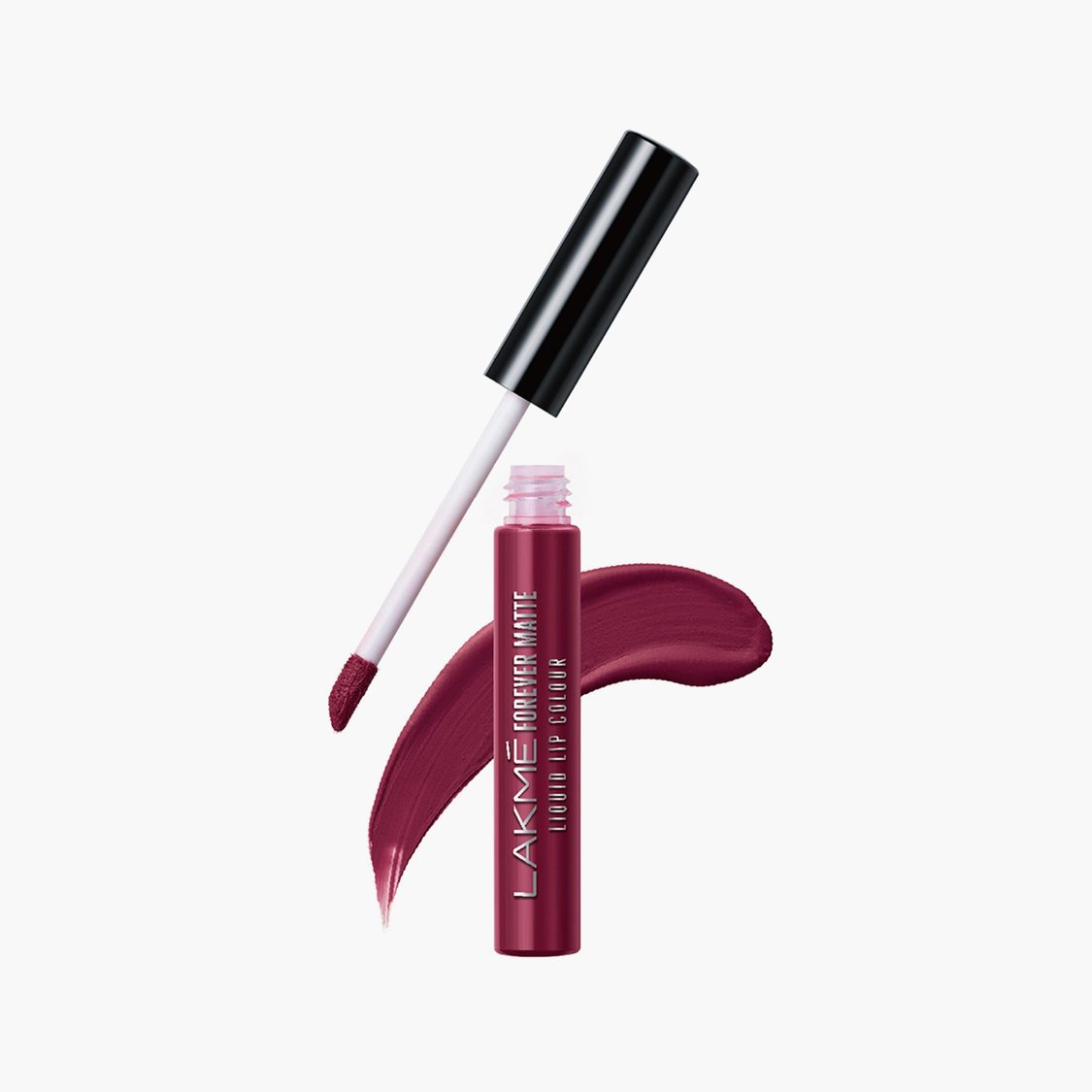 LAKME Forever Matte Liquid Lip Colour - Red Wine - 5.6 ml