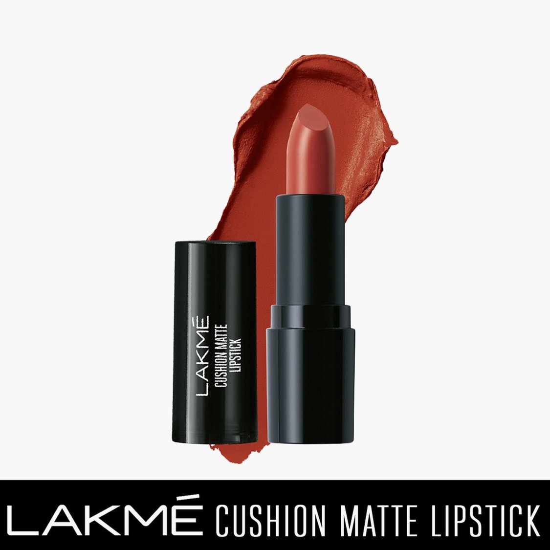 LAKME Cushion Matte Lipstick - Red Orchid - 4.5g