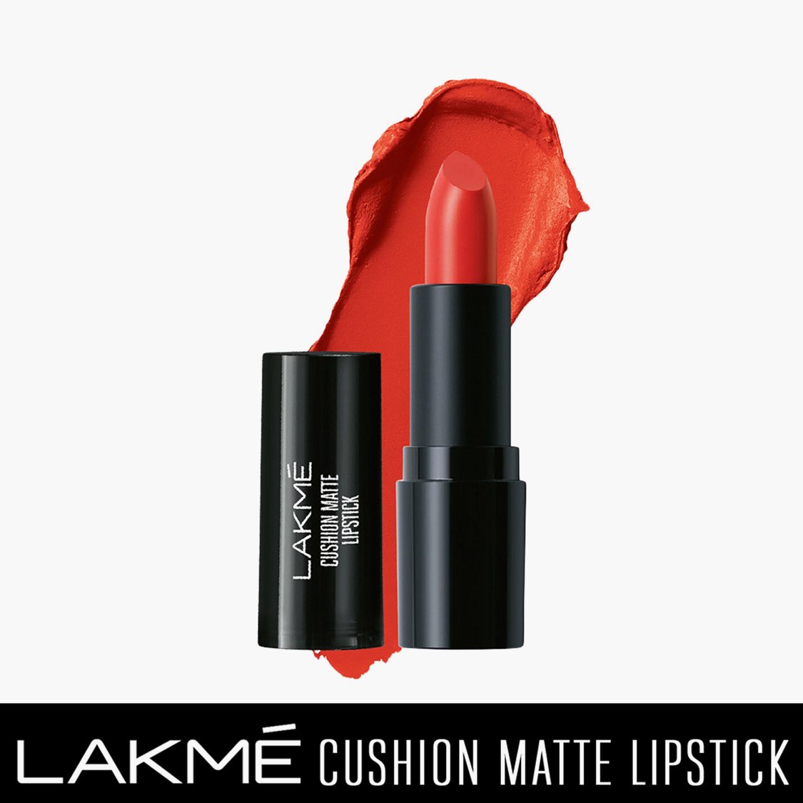 LAKME Cushion Matte Lipstick - Orange Rush - 4.5g