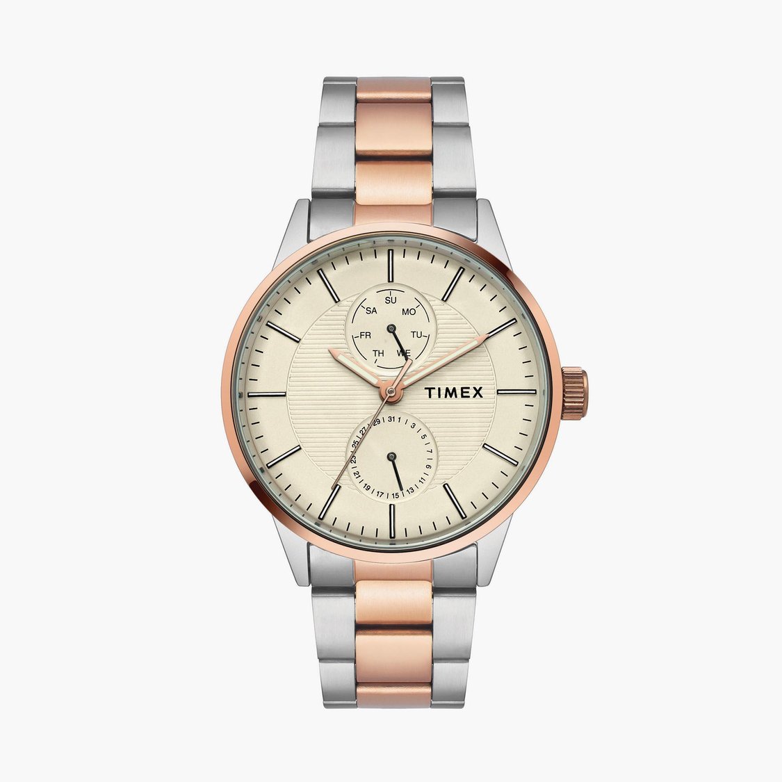 TIMEX Men Steel Bracelet Multifuntional Watch- TWEG19902