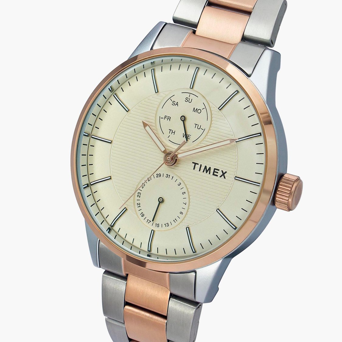 TIMEX Men Steel Bracelet Multifuntional Watch- TWEG19902
