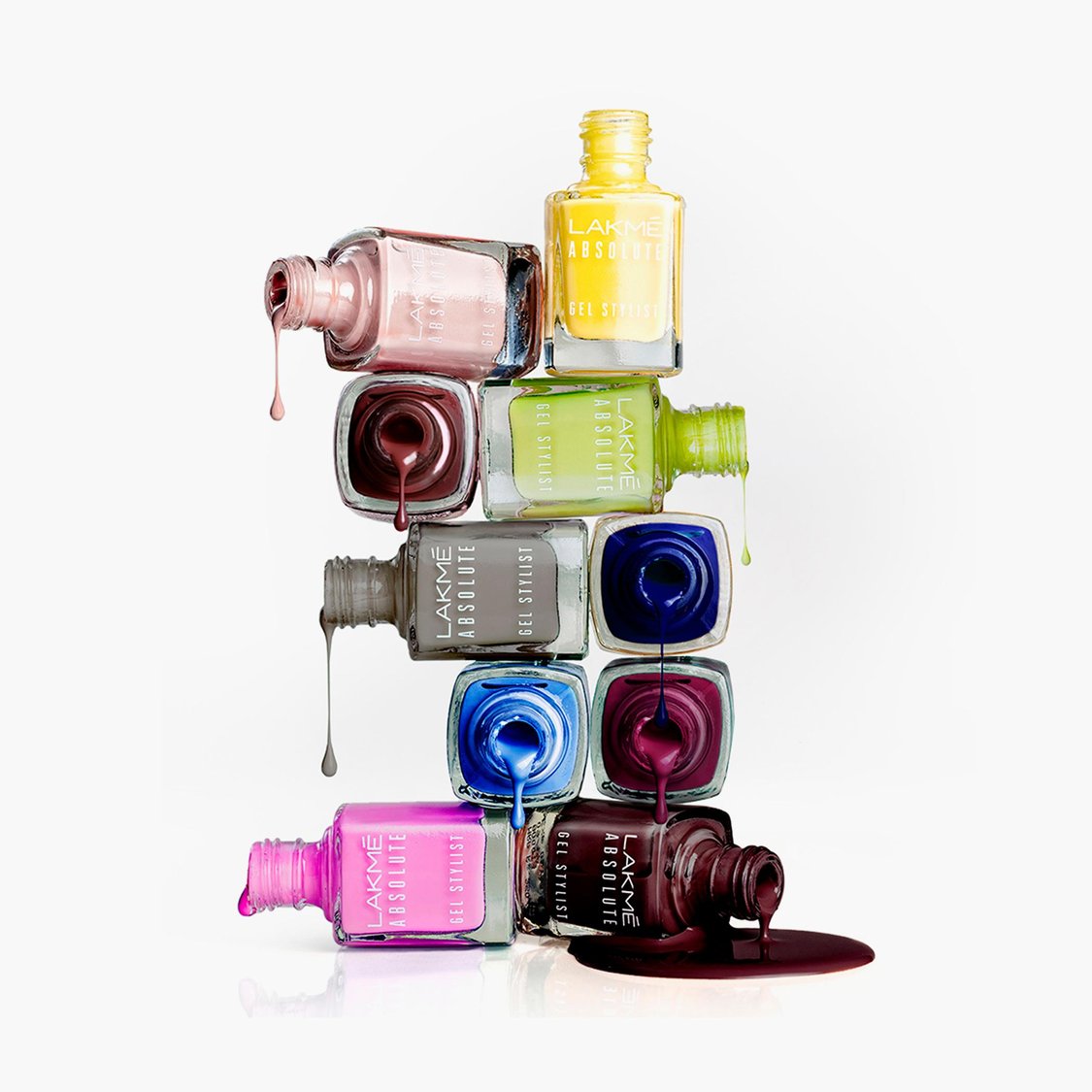 LAKME Absolute Gel Stylist Nail Color- Mojito- 12ml