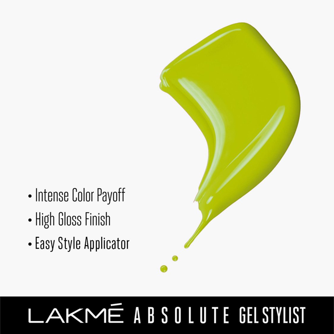 LAKME Absolute Gel Stylist Nail Color- Mojito- 12ml