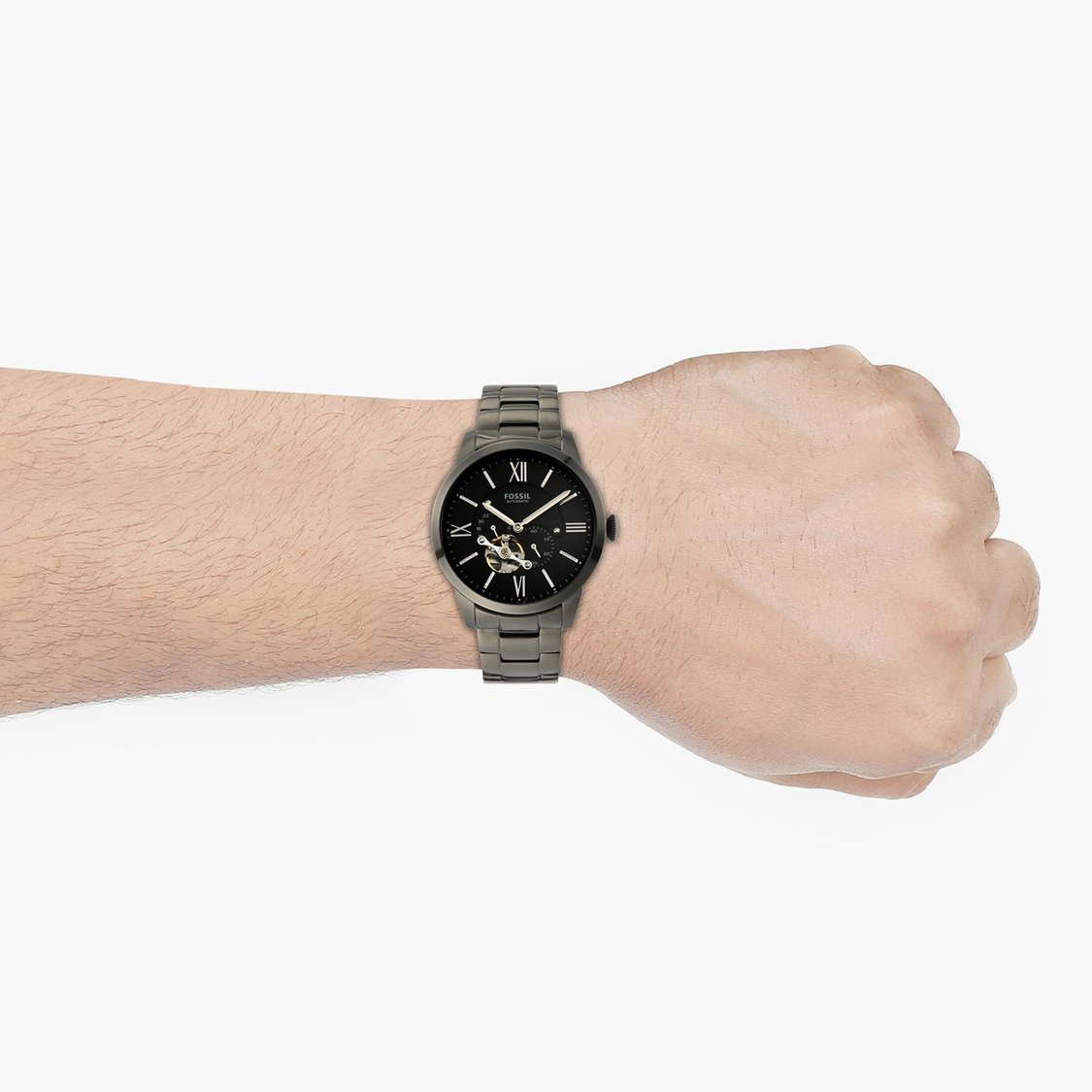 FOSSIL Townsman Men Automatic Watch with Stainless Steel Strap - Me3172