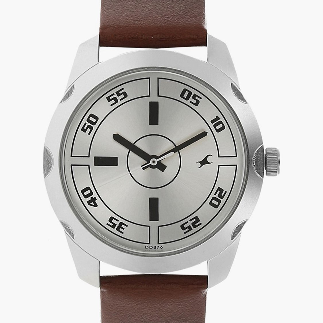 Buy FASTRACK Men Solid Leather Strap Analog Watch NN3123SL02