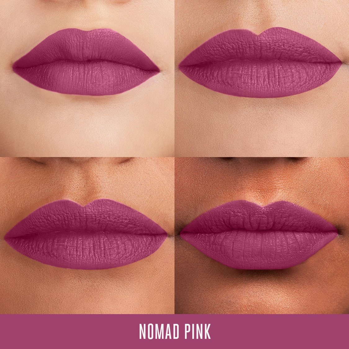 LAKME Absolute Matte Melt Mini Liquid Lip Colour- Nomad Pink - 2.4ml