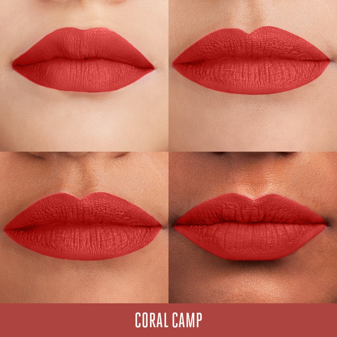 LAKME Absolute Matte Melt Mini Liquid Lipstick- Coral Camp - 2.4ml