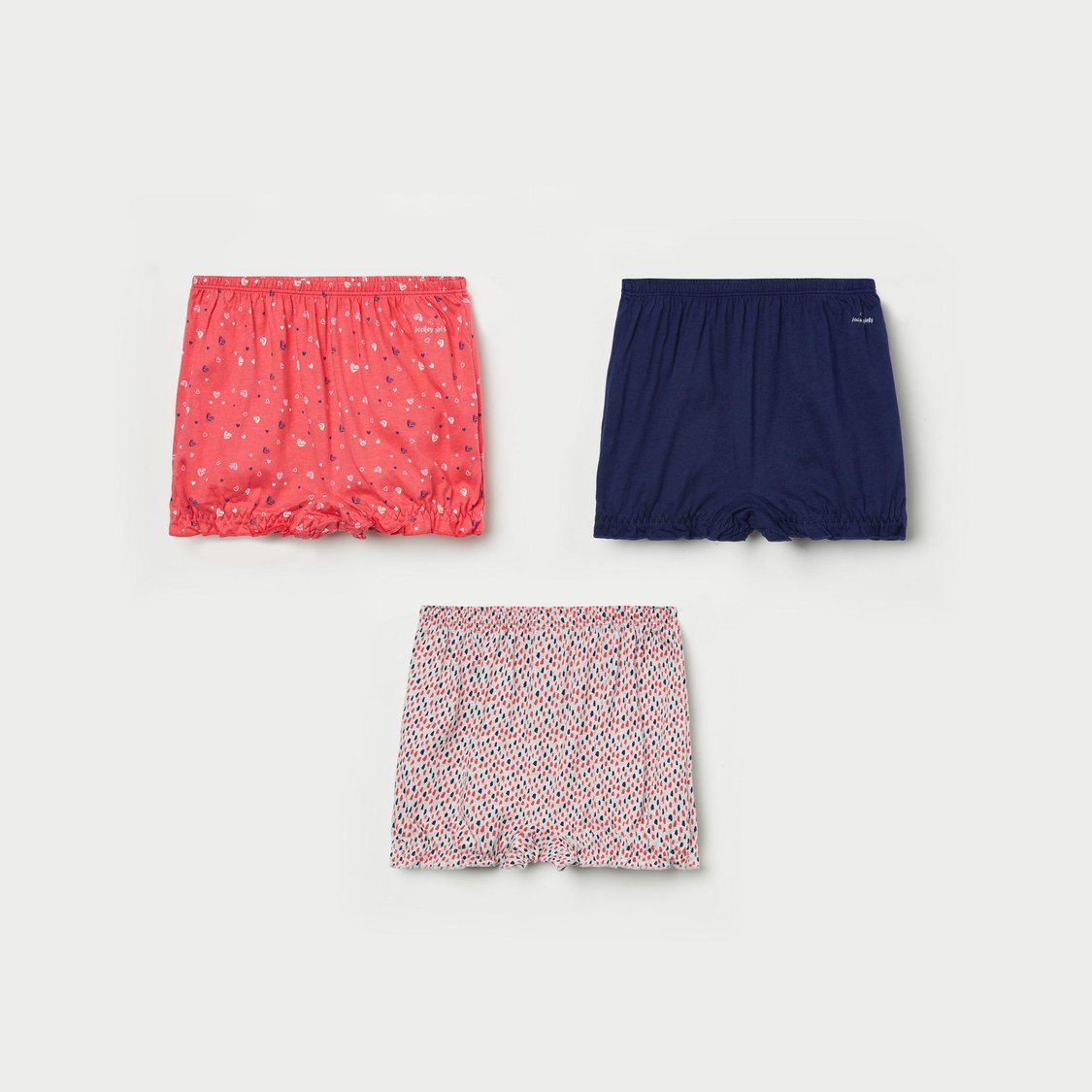 JOCKEY Girls Assorted Hipster Panty - Pack of 3