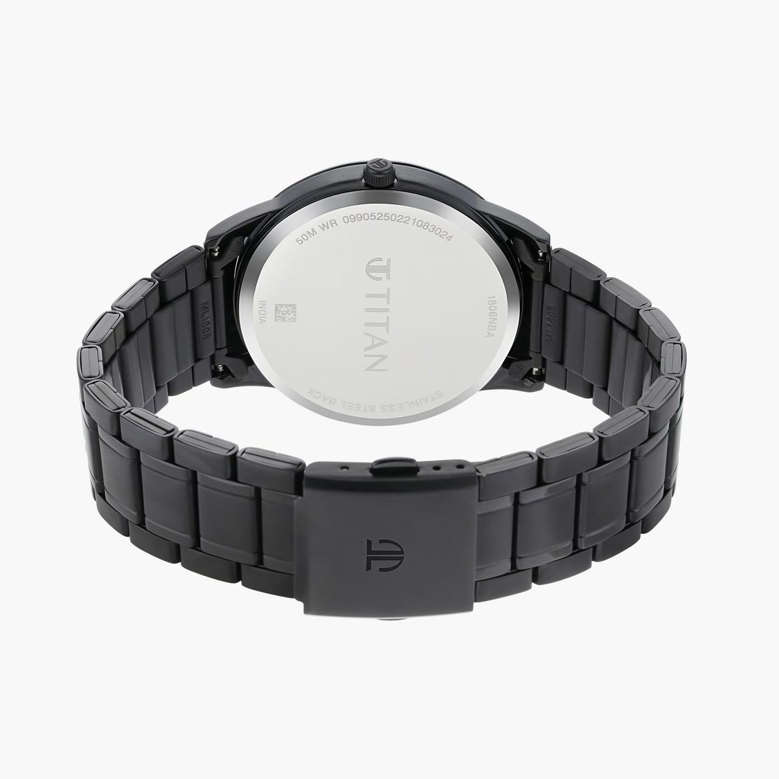 TITAN Men Analog Watch with Metal Strap - 1806NM01