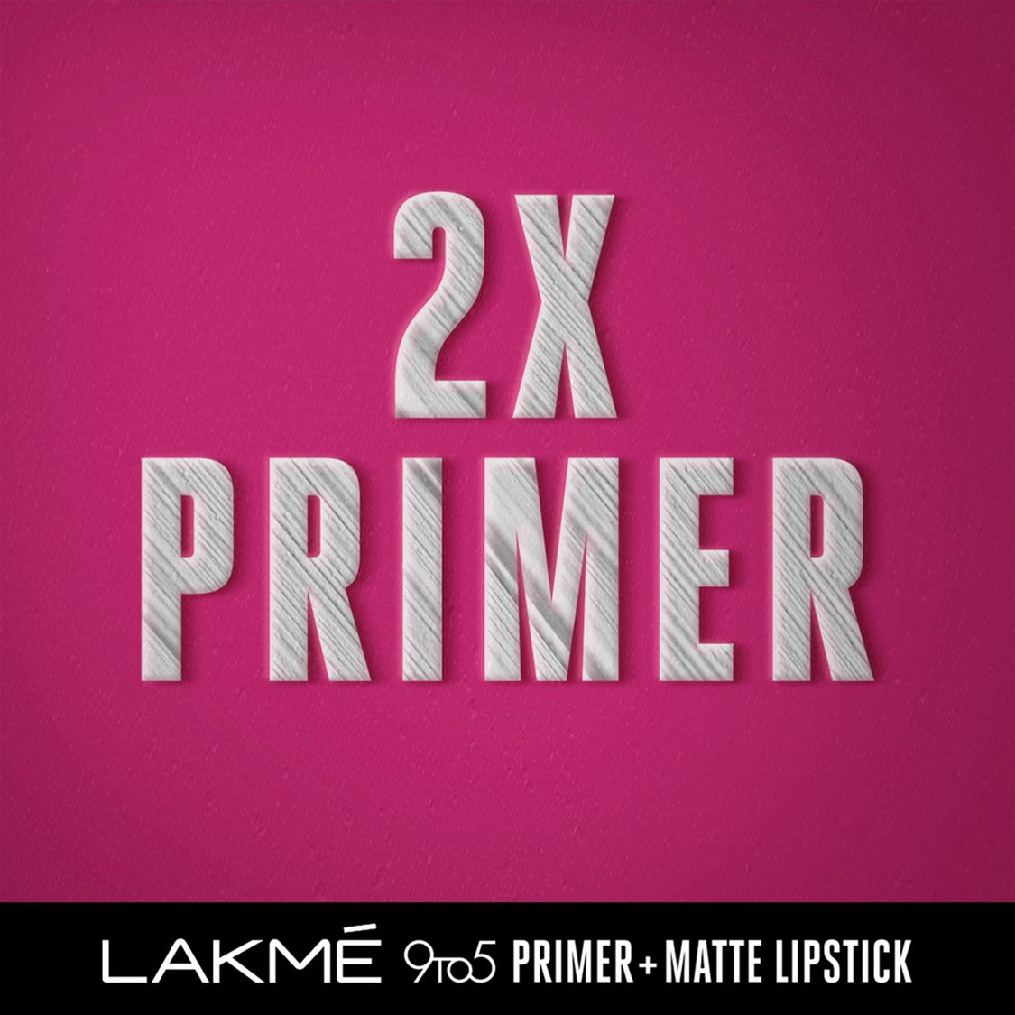 LAKME 9TO5 Primer + Matte Lip Lipstick - MB1 Chocolate Crush - 3.6 g