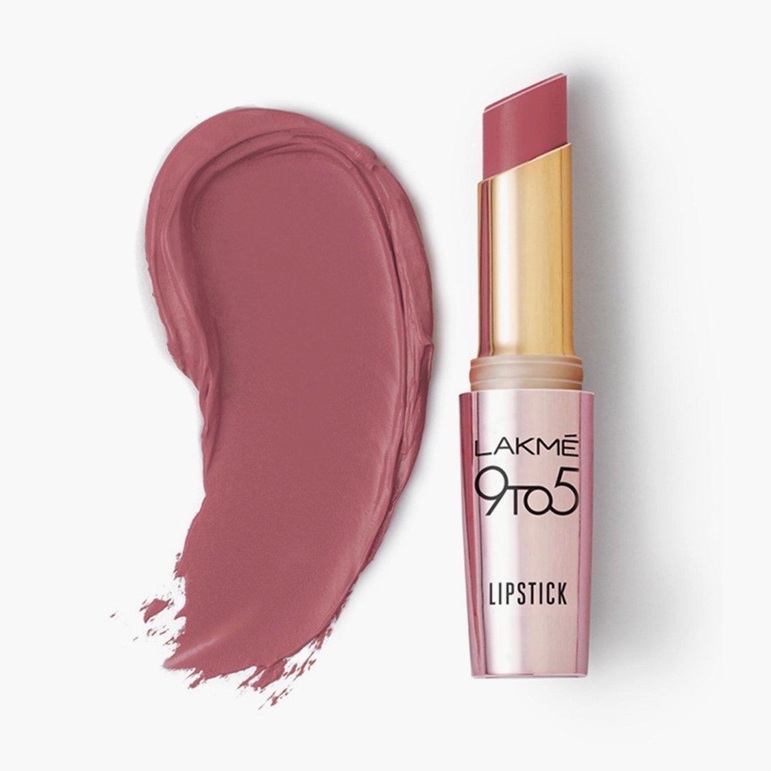 LAKME 9TO5 Primer + Matte Lipstick - MM1 Mauve Matter - 3.6 g