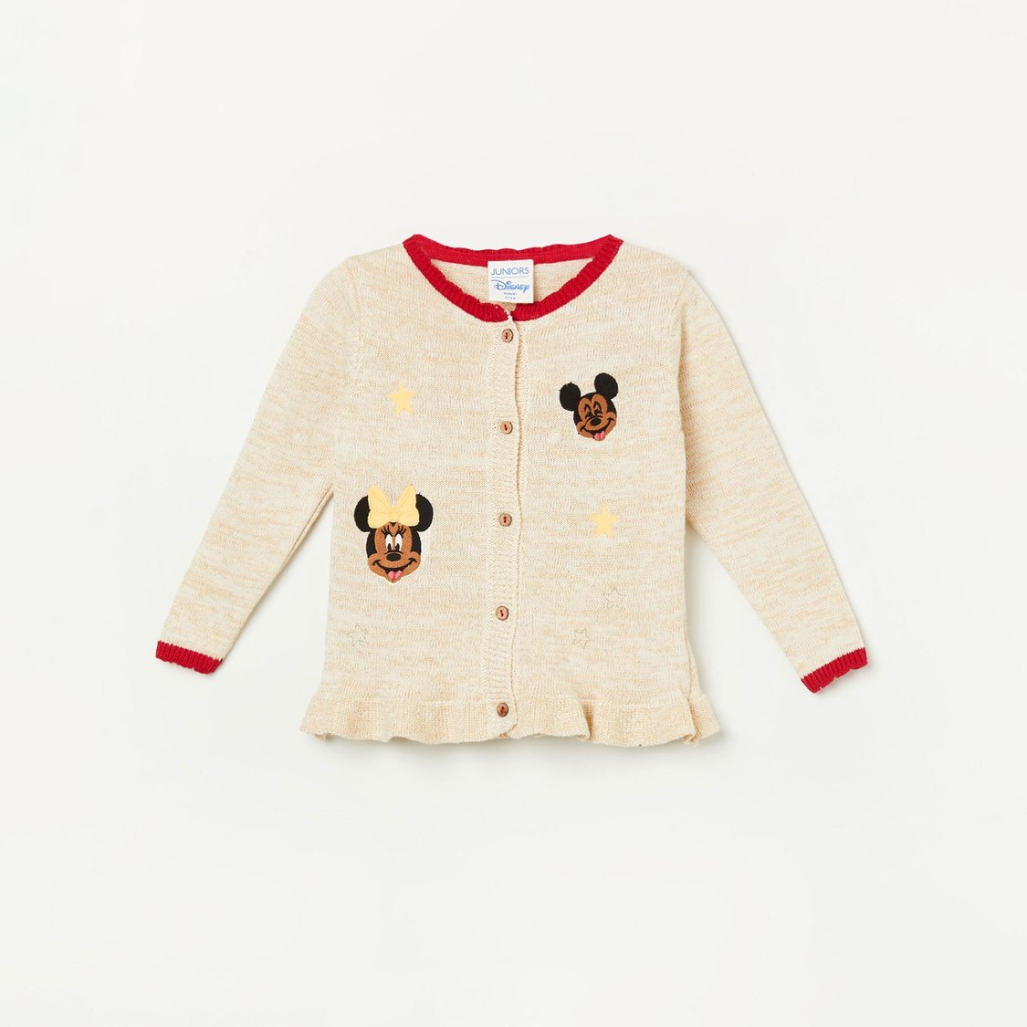 JUNIORS Girls Embroidered Sweater