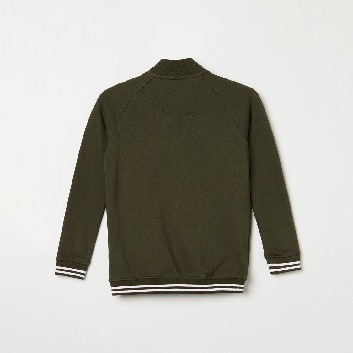 Buy FAME FOREVER KIDS Boys Solid High Neck Sweatshirt from Fame