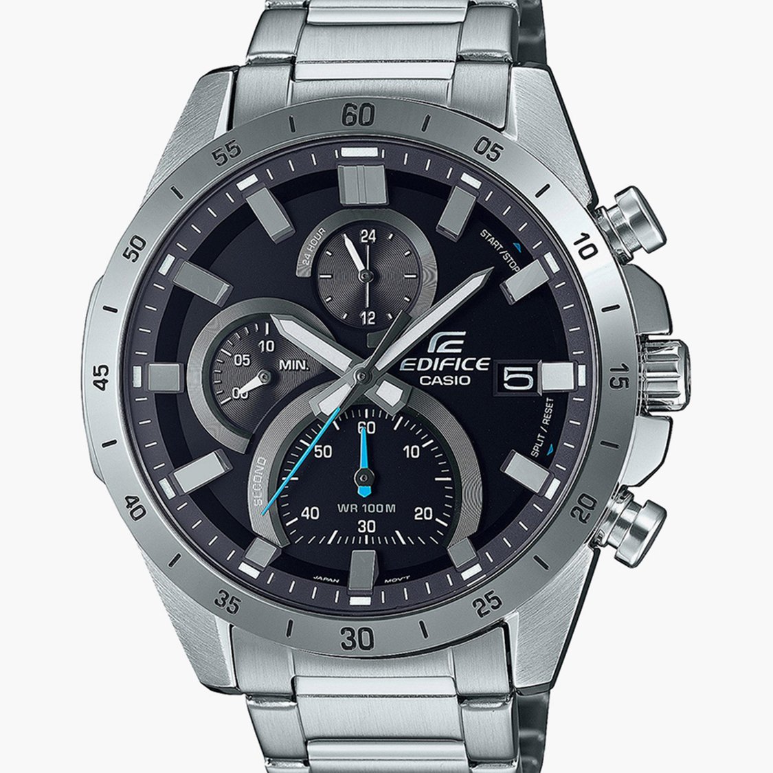 CASIO Edifice Men Multifunctional Bracelet Strap Watch - ED512