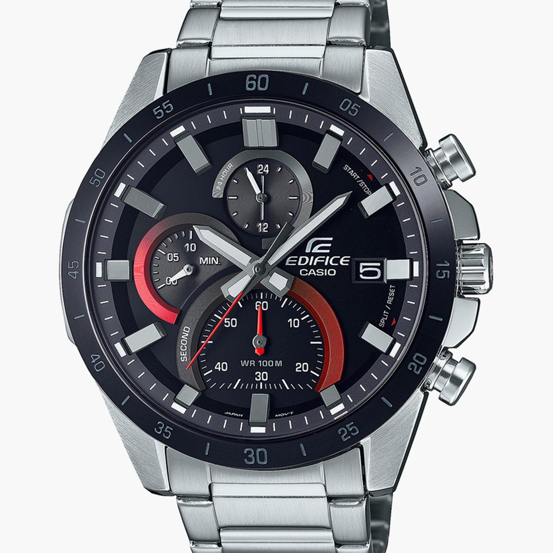 CASIO Edifice Men Round Dial Chronograph Watch- Ed513