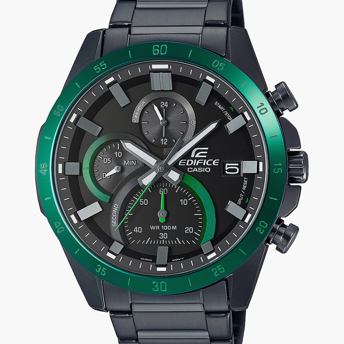 CASIO Edifice Men Multifunctional Bracelet Strap Watch - ED514