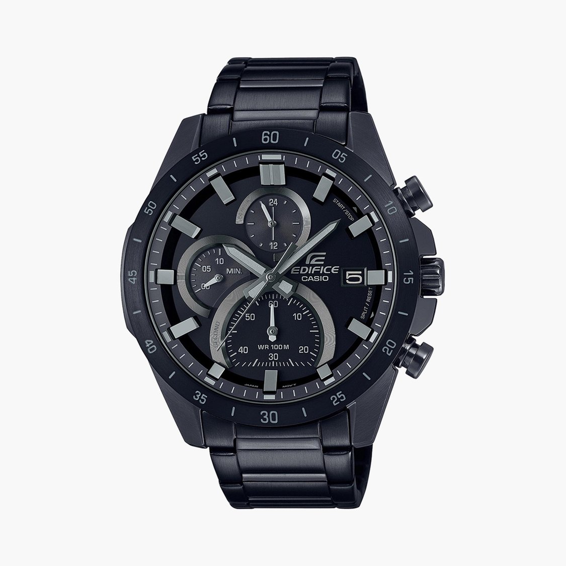 CASIO Edifice Men Multifunctional Bracelet Strap Watch- ED517