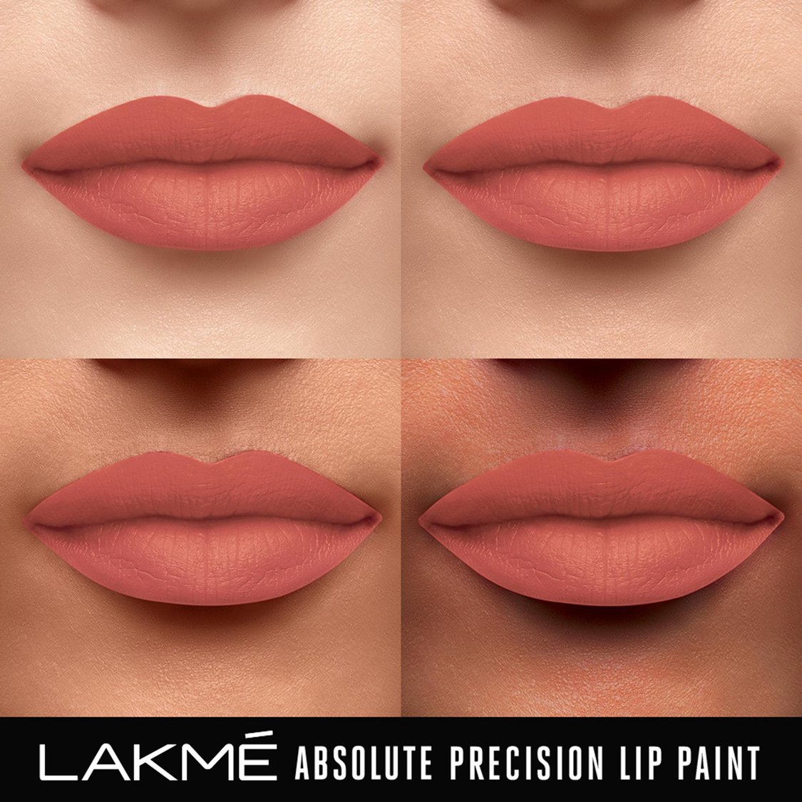 LAKME Absolute Precision Lip Paint- Alluring Nude- 3g