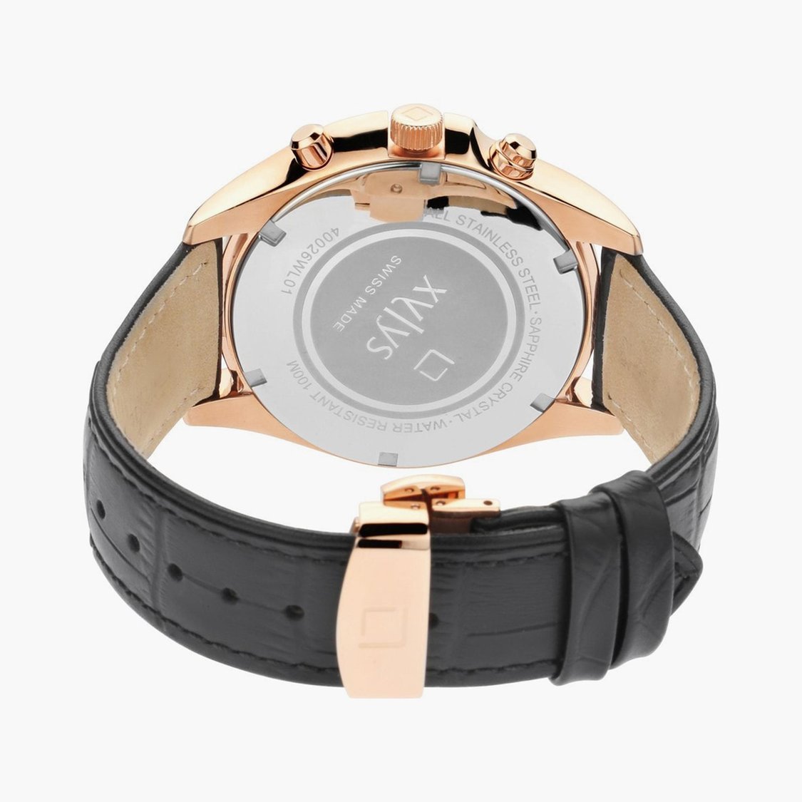 Buy XYLYS Men Chronograph Watch with Leather Strap - NL40026WL01