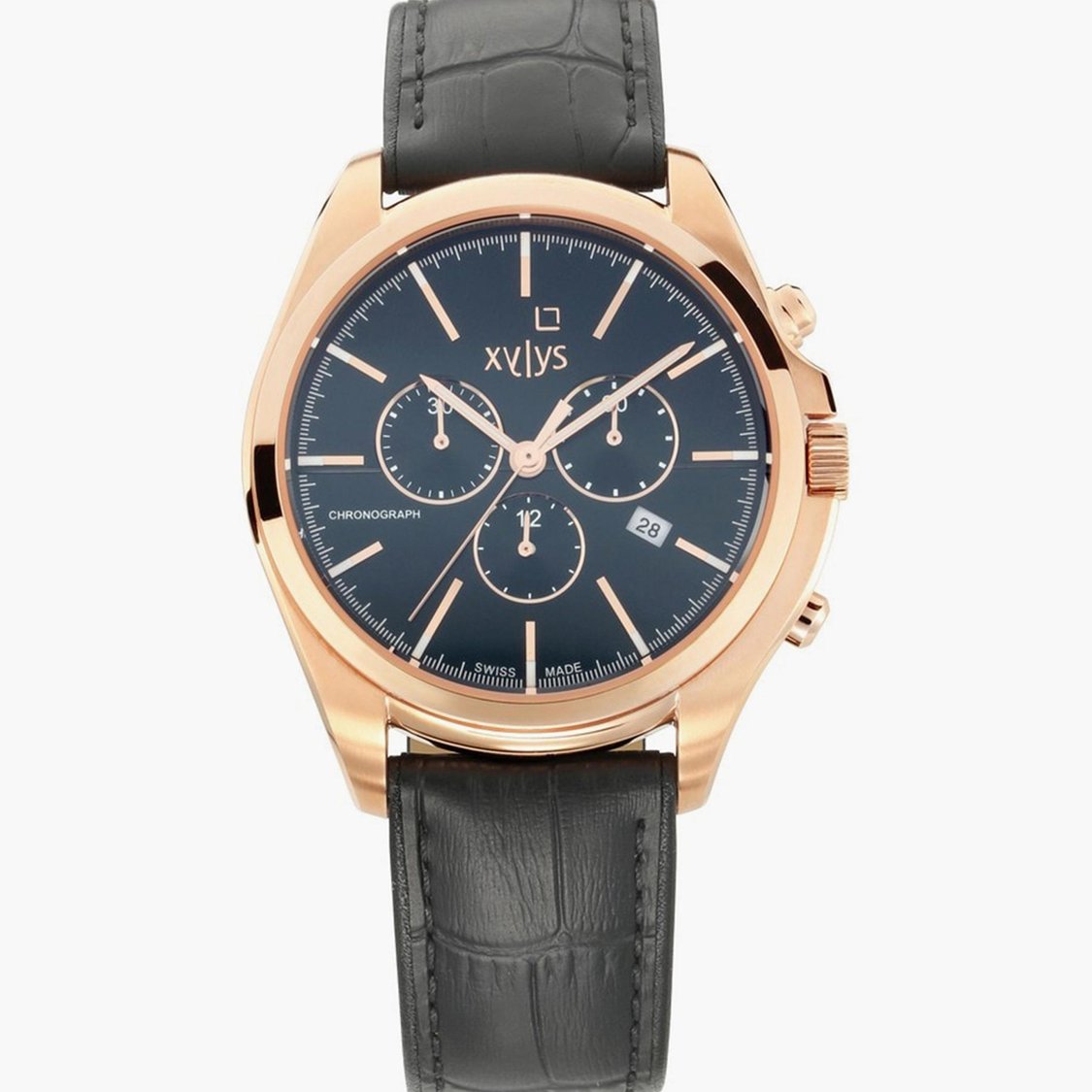 Buy XYLYS Men Chronograph Watch with Leather Strap - NL40026WL01