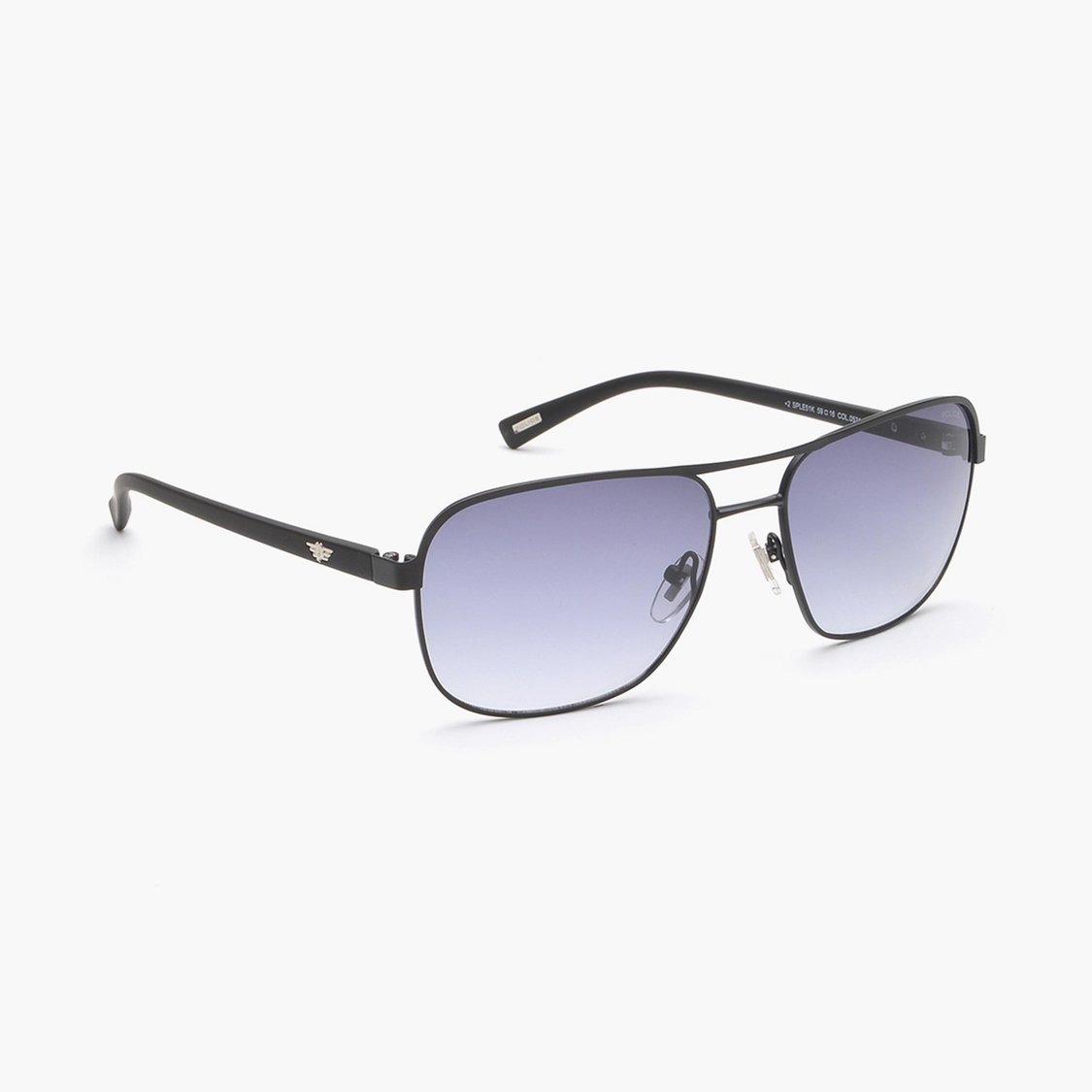 POLICE Men Solid Rectangle Sunglasses- SPLE51K59531