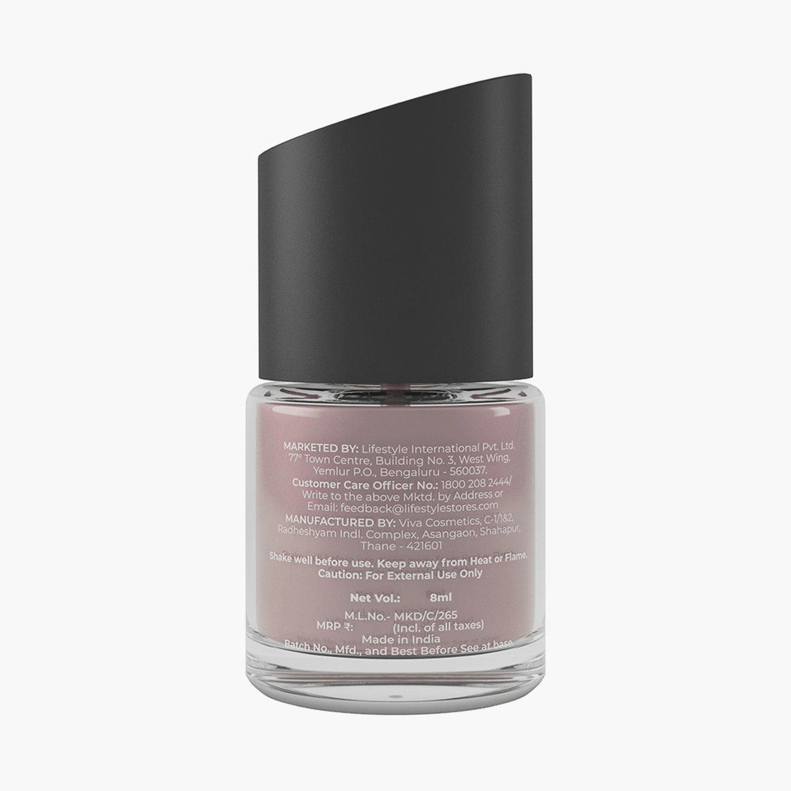 IKSU Play Paints Nail Colour - Bare It Brown - 8ml