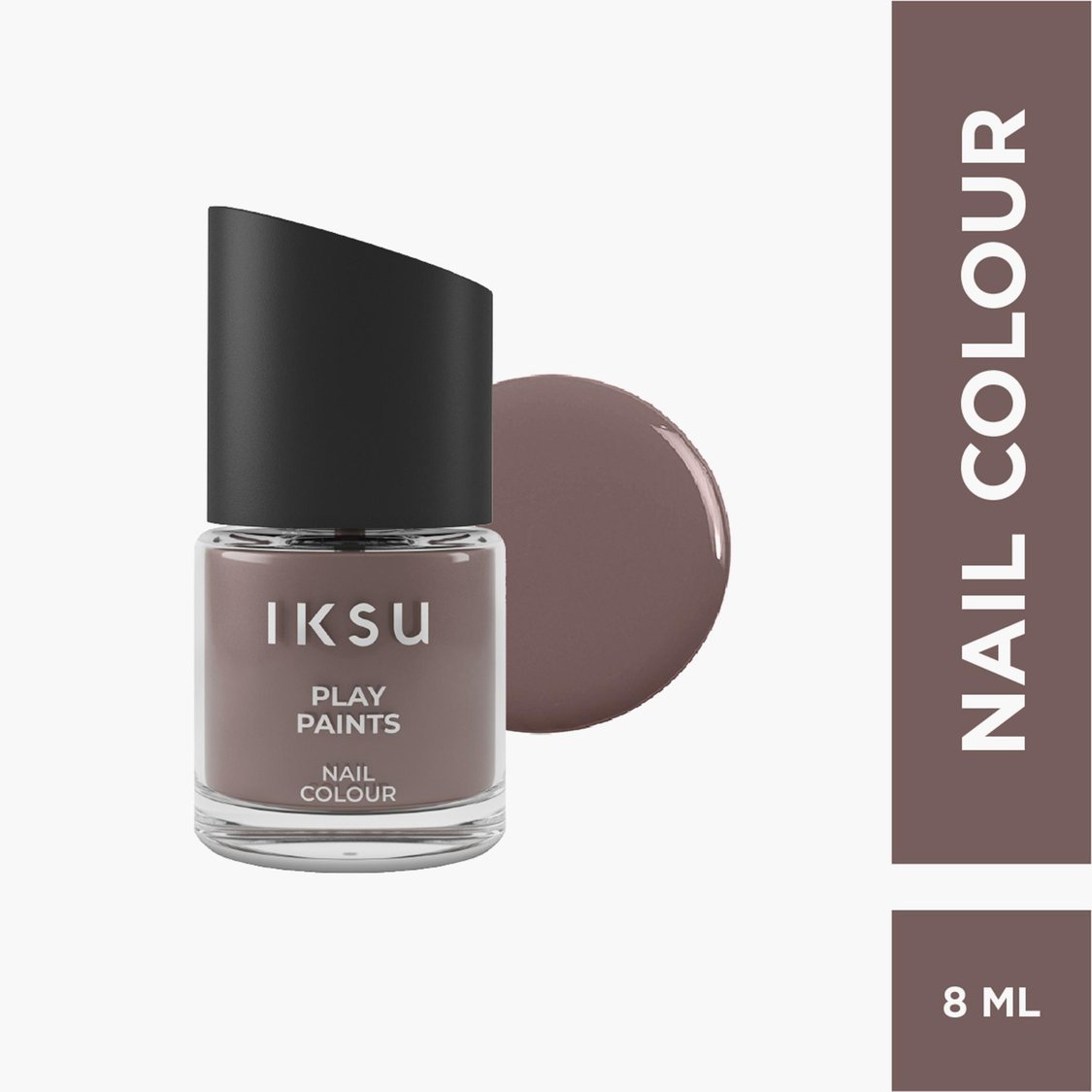 IKSU Play Paints Nail Colour - Love On Taupe - 8ml
