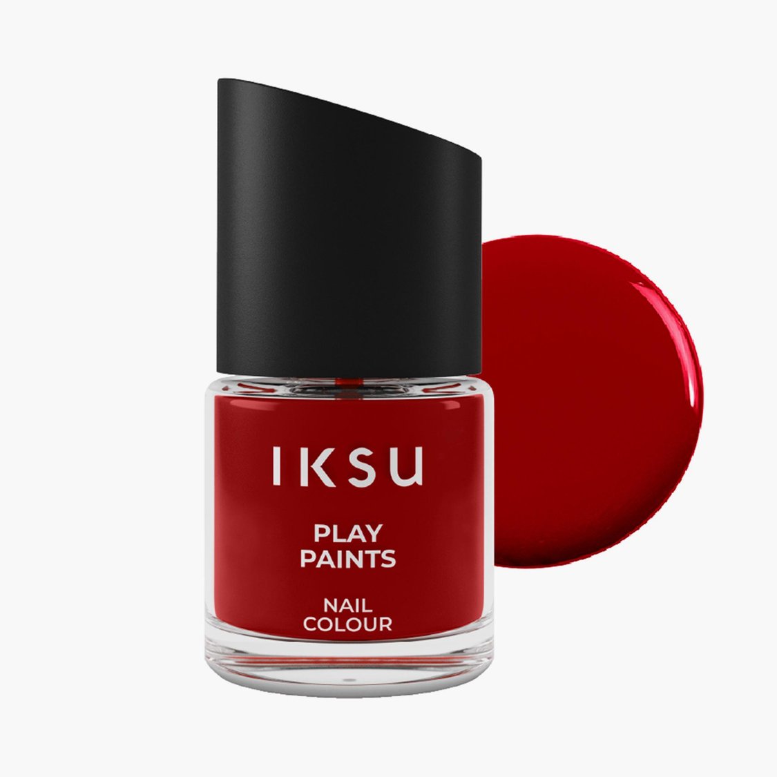 IKSU Play Paints Nail Colour - Chilli Red - 8ml