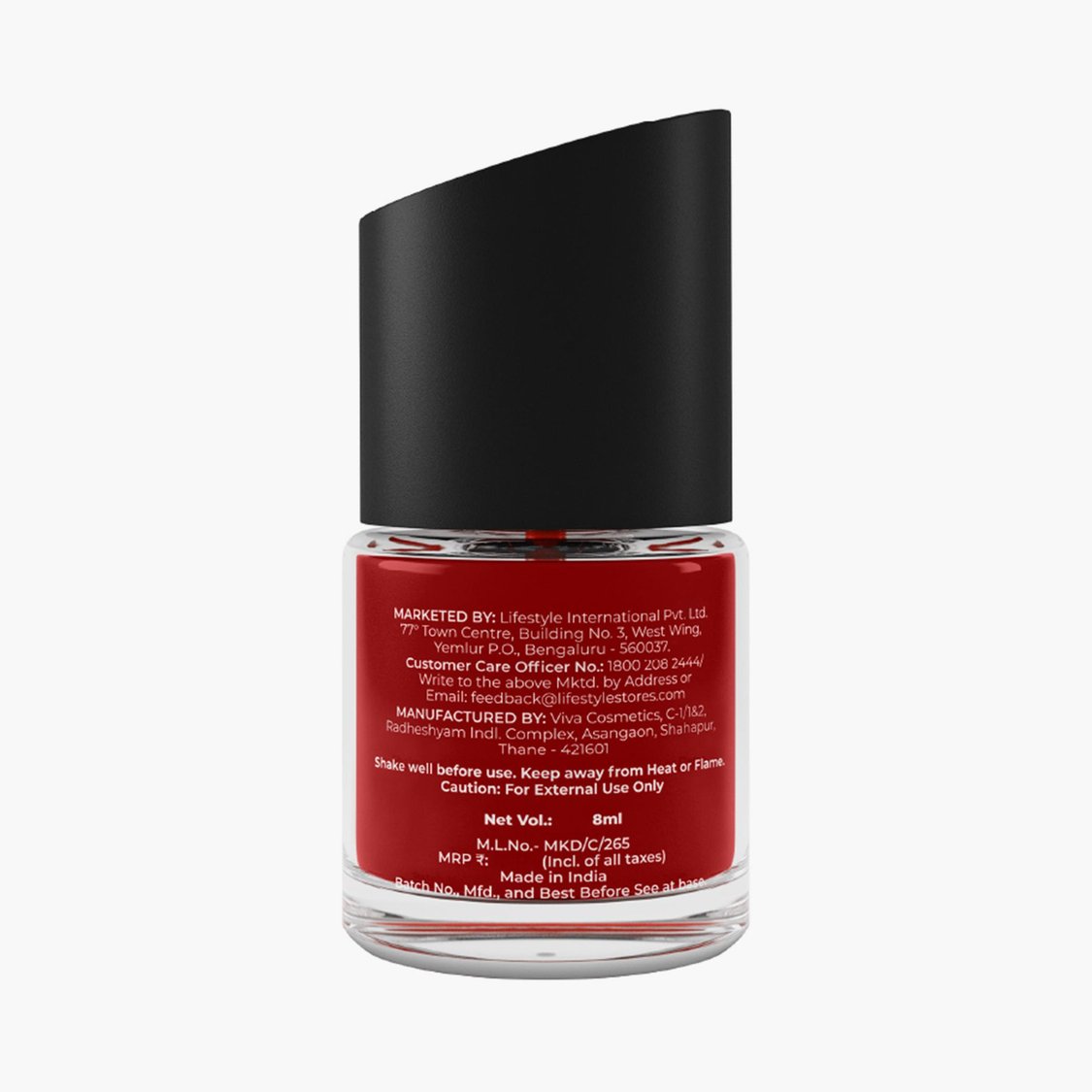 IKSU Play Paints Nail Colour - Chilli Red - 8ml