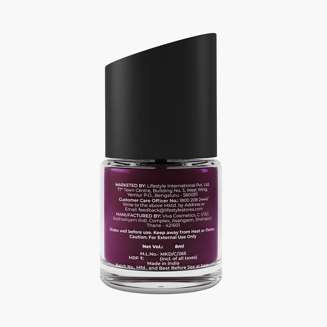 IKSU Play Paints Nail Colour - Berryd-8ml