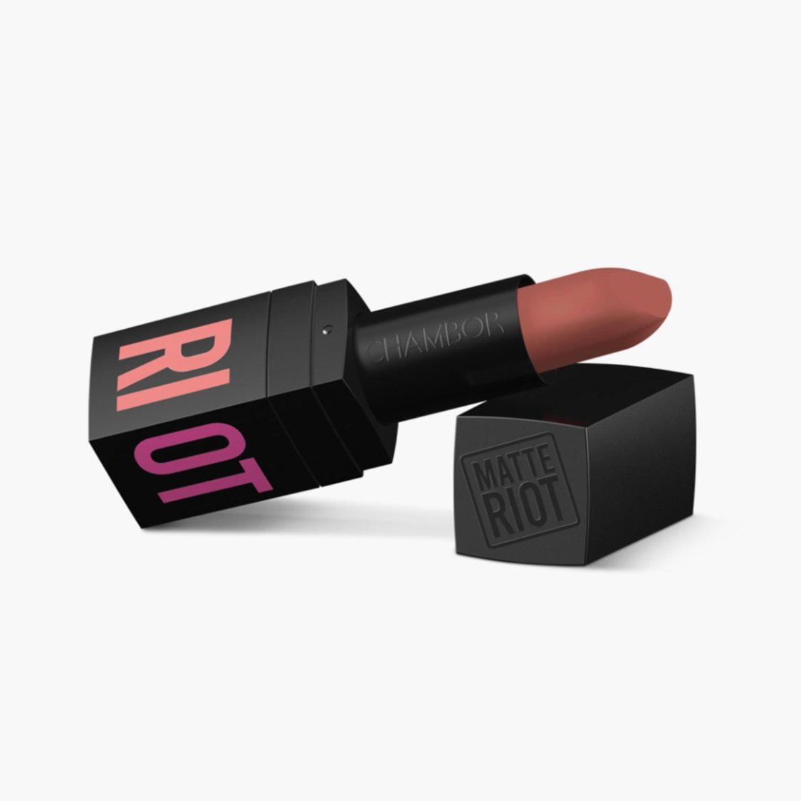 CHAMBOR Matte Riot Lipstick-Sunlit Apricot-281