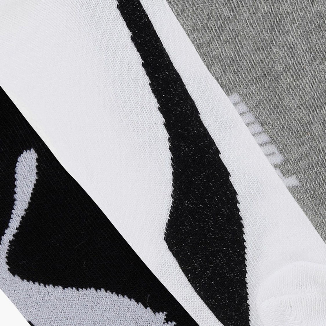 PUMA Men Printed Ankle-Length Socks - Pack of 3