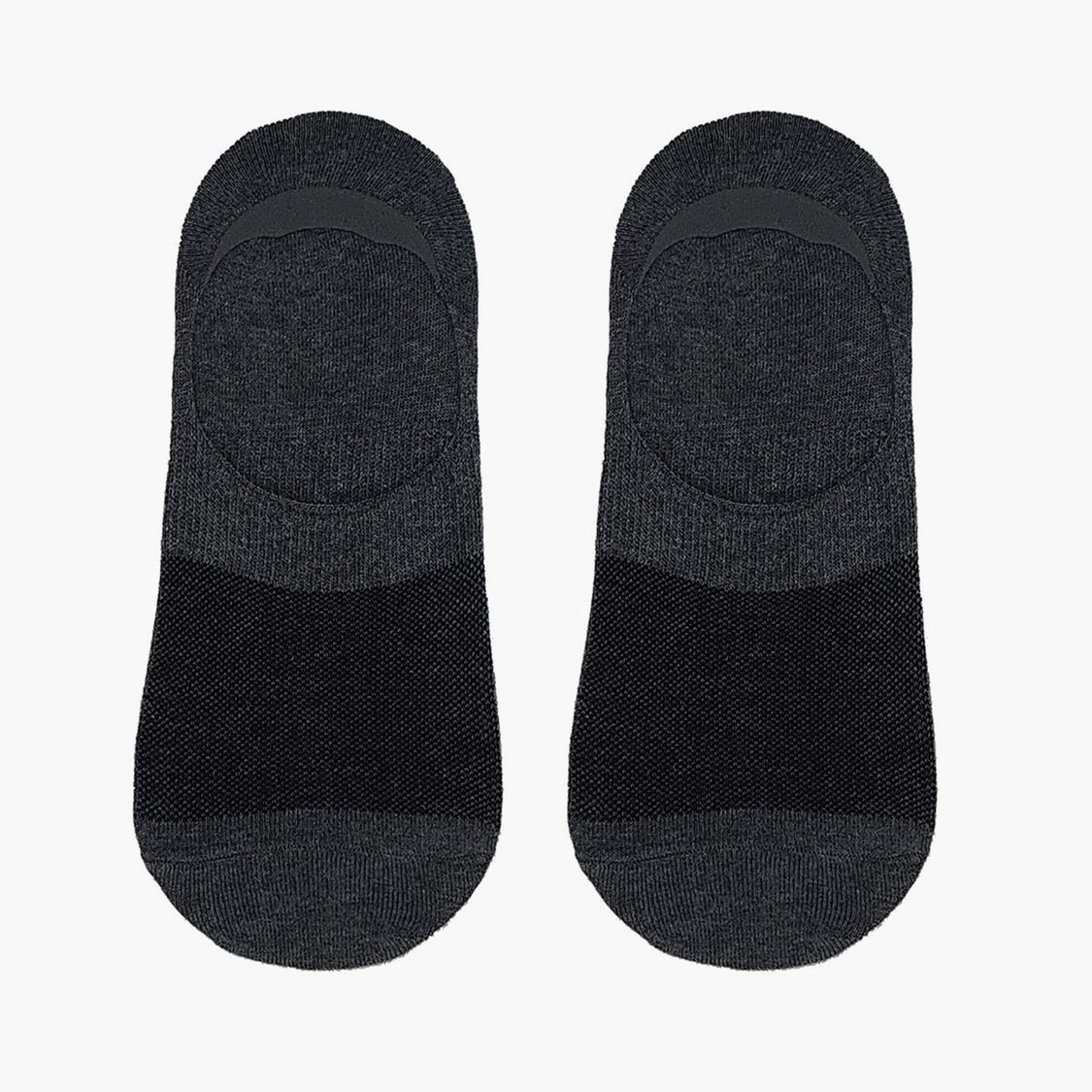 VAN HEUSEN Men Textured Formal No-Show Socks