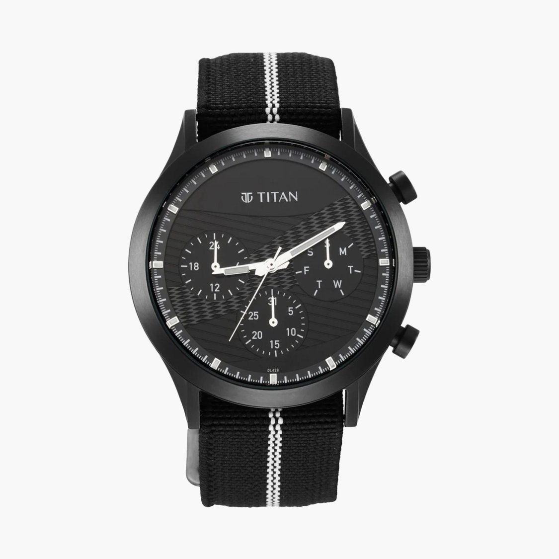 Buy TITAN Men Water Resistant Multifunction Watch 90129QP03 from