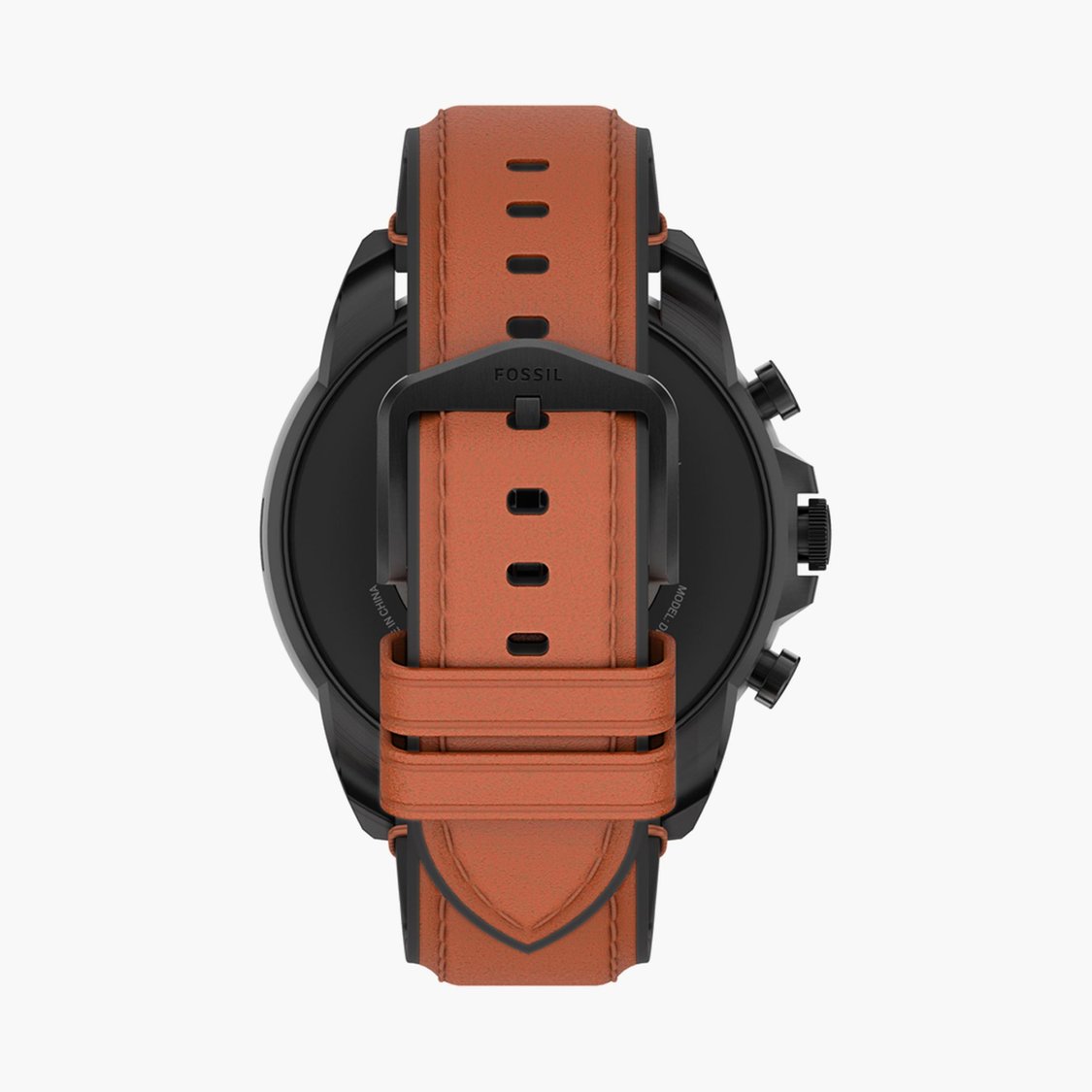 Leather Watch Smartwatch Fossil Mens Fossil Mens Collider Hybrid