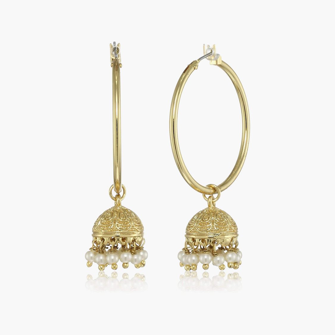 ESTELE Women Beaded Jhumkas