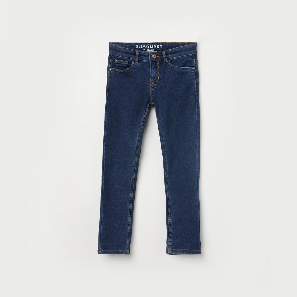 FAME FOREVER DENIMIZE Boys Stonewashed Slim Fit Jeans