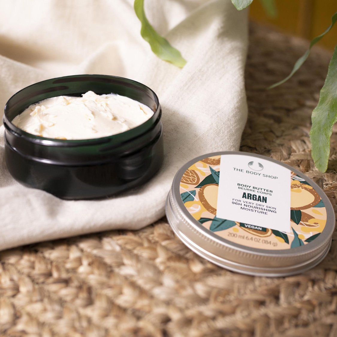 THE BODY SHOP Body Butter Argan Moisturiser - 184g