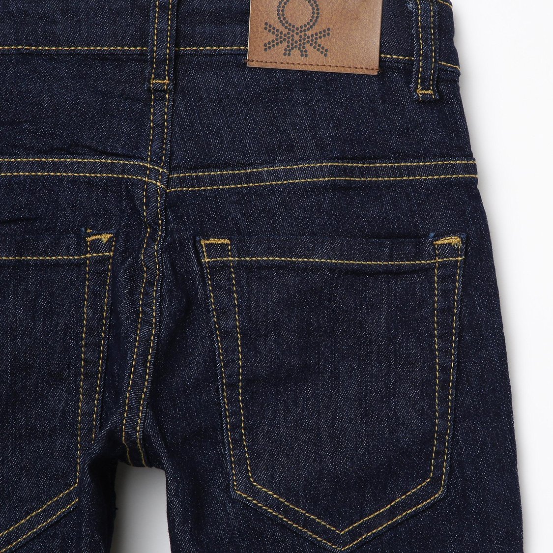 UNITED COLORS OF BENETTON Boys Stonewashed Slim Fit Jeans
