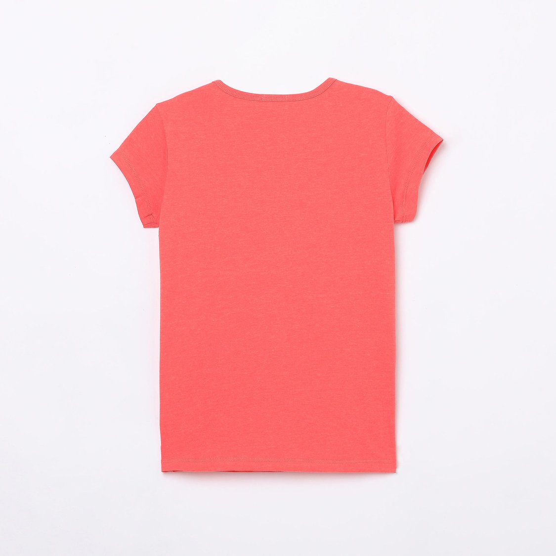 UNITED COLORS OF BENETTON Girls Printed Round Neck T-shirt