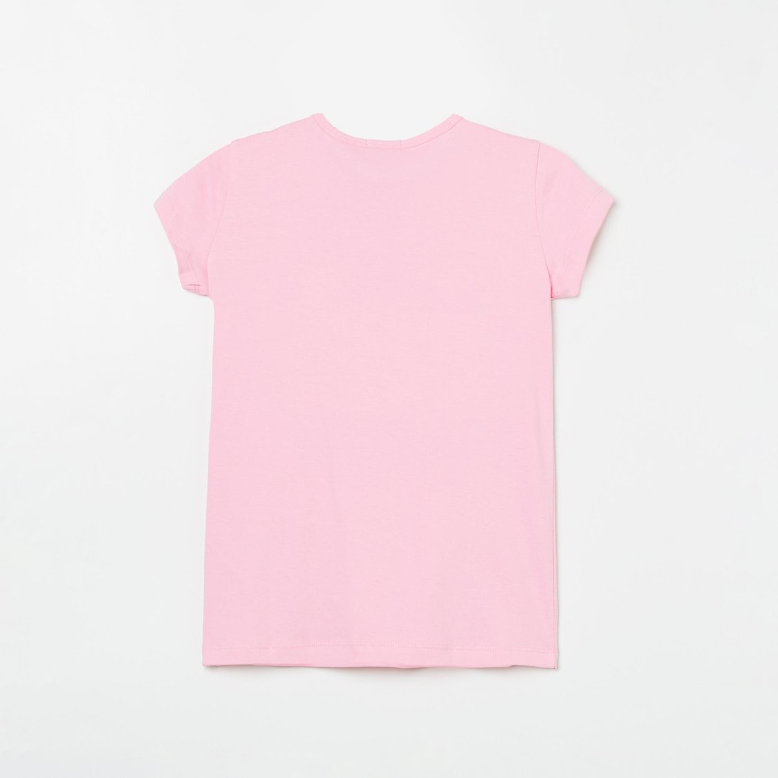 UNITED COLORS OF BENETTON Girls Printed Round Neck T-shirt